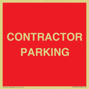 CONTRACTOR PARKING